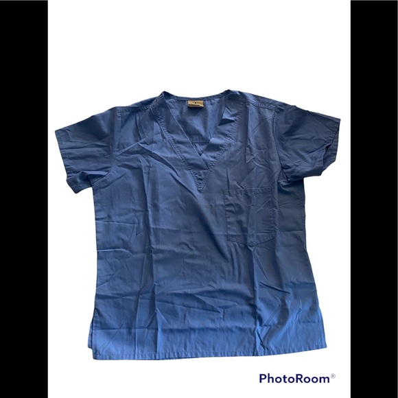 Black Star Nurse Uniform Top Size S - Picture 4 of 10